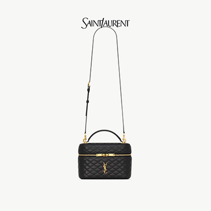 9a+ ysl gaby large lambskin vanity case
